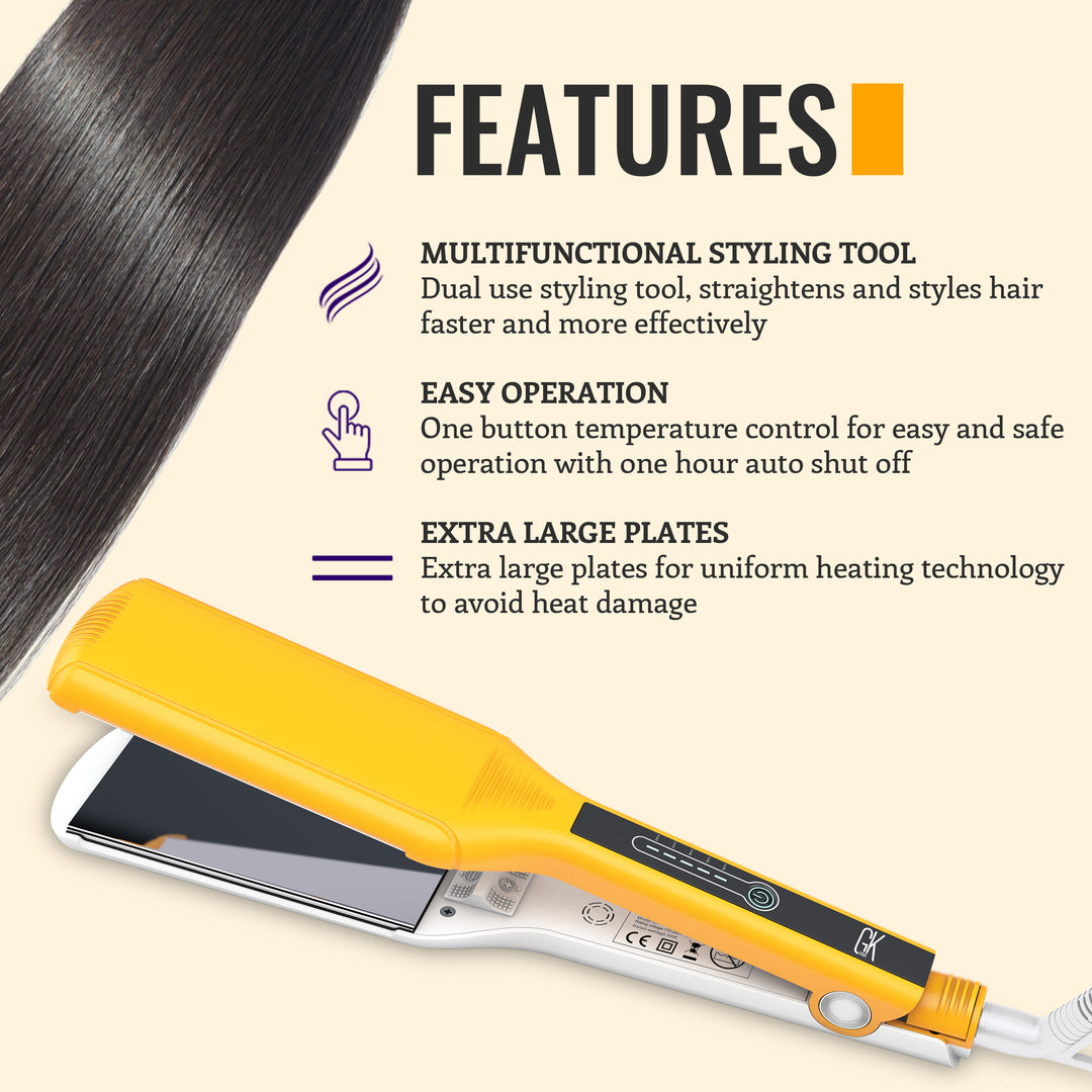 Gk hair straightening iron best sale